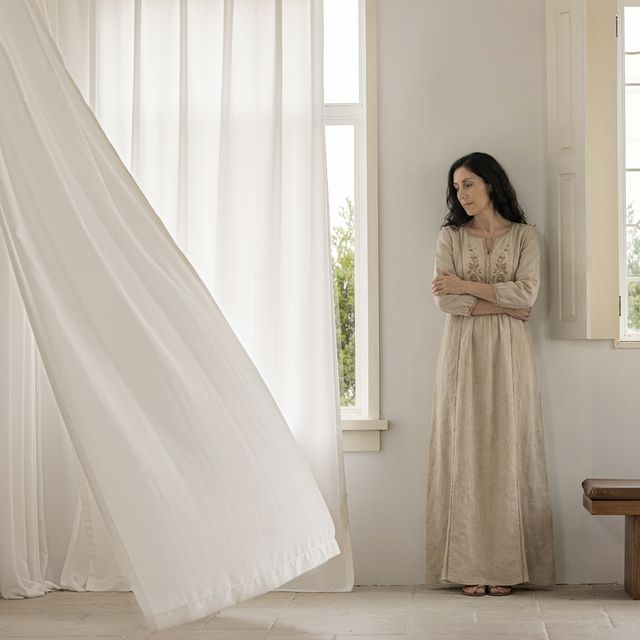 Mistveil Airy White Sheer Curtain
