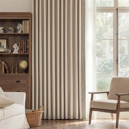 a sample of Siesta Linen-Cotton BlackoutCurtains