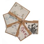 linen fabric swatches