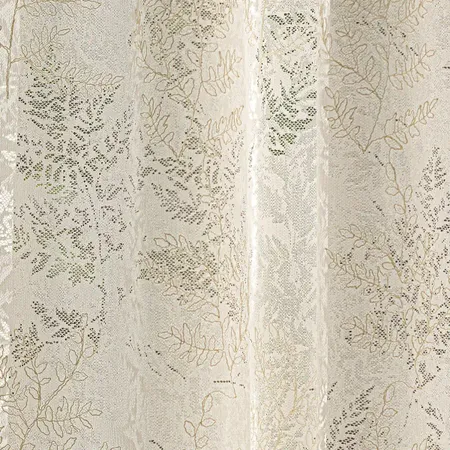 Detail of Bloombrook Botanical Sheer Curtains