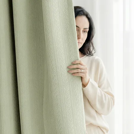 chenille curtains