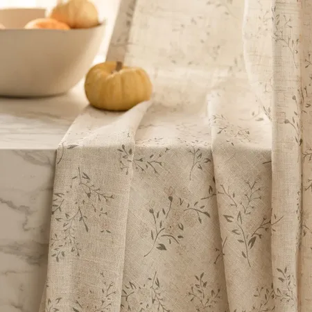 floral curtains
