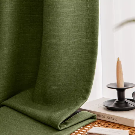 woven drapes