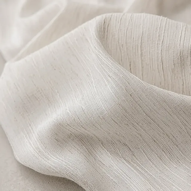 Windstroke Organic Linen Sheer Curtains