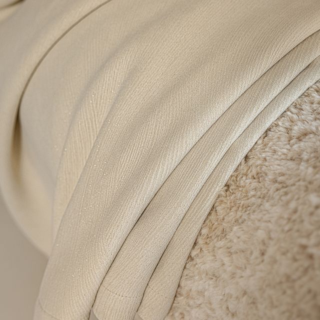 Echo Wave Textured Chenille Blackout Curtains