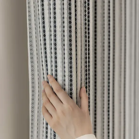vertical stripe curtains