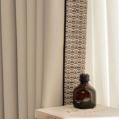 the details of Siesta Linen-Cotton BlackoutCurtains