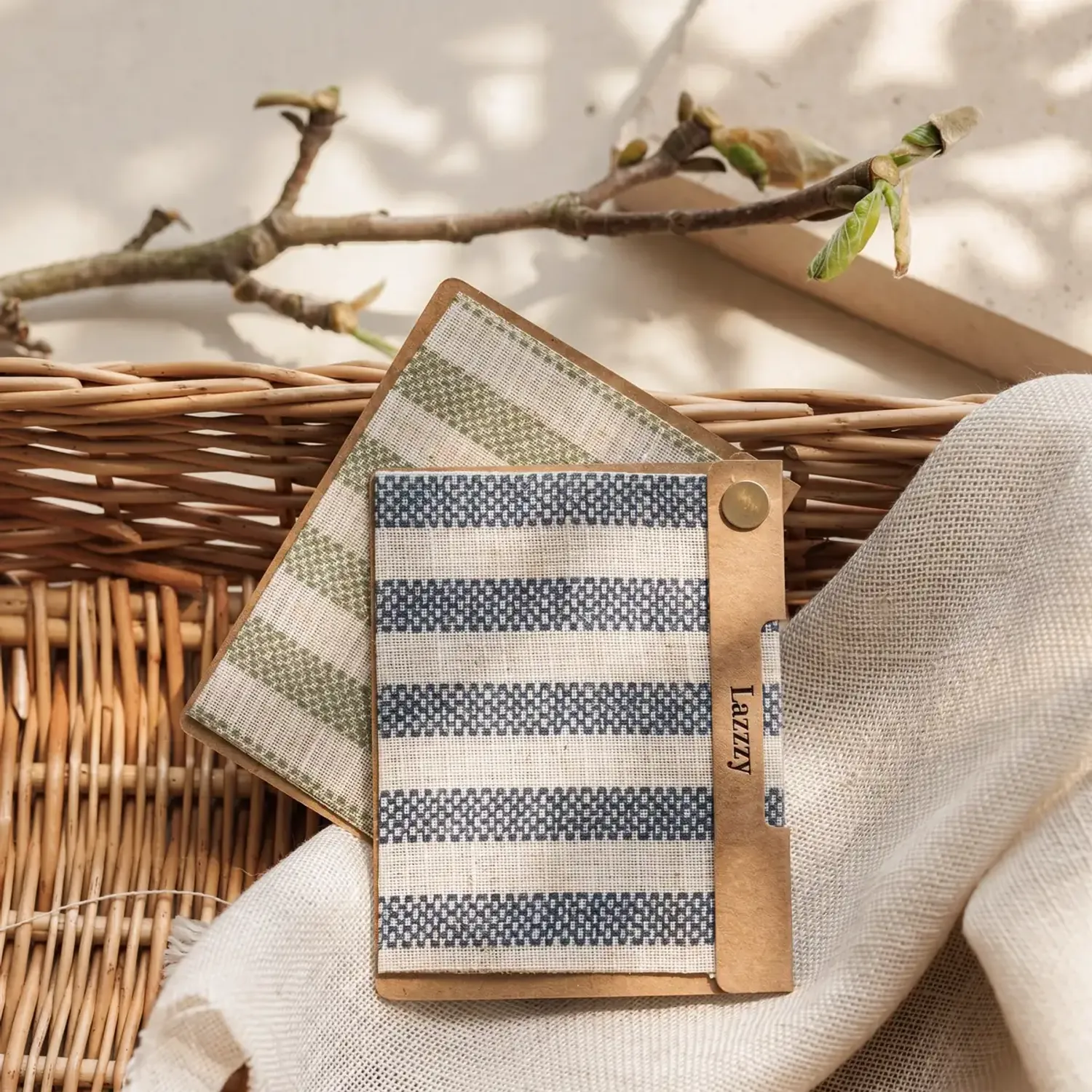 linen fabric swatches