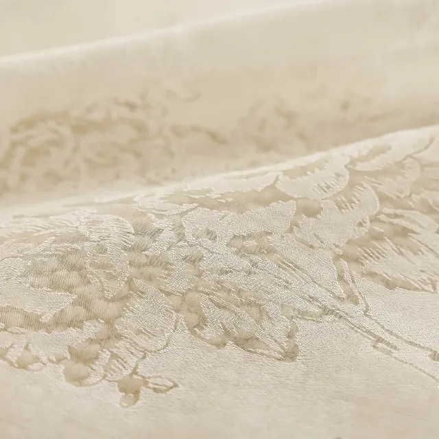 Bloomveil Rose Burnout Sheer Curtain