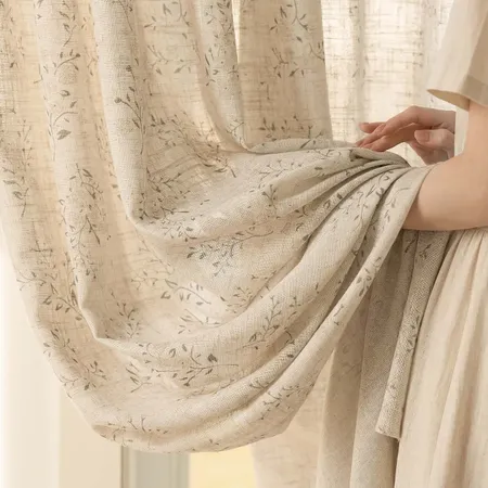 floral curtains