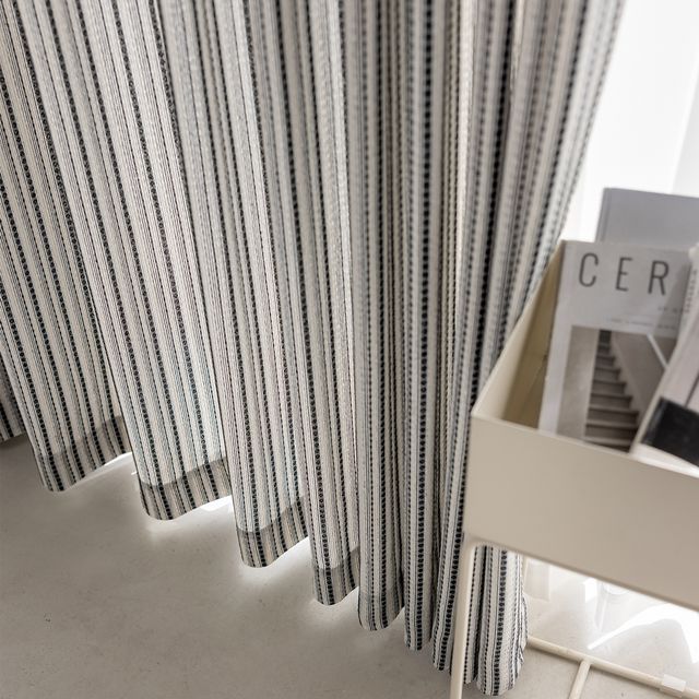 IsleThread Multi-Stripe Sheer Curtain