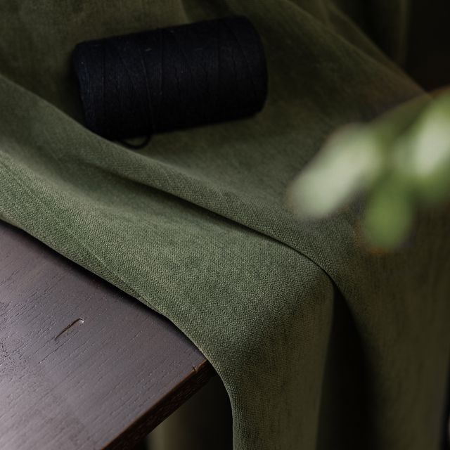 Moonlit Dual-Sided Chenille Blackout Curtains