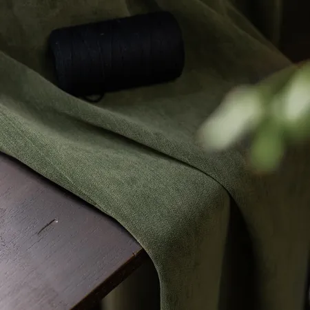 the details of Moonlit Dual-Sided Chenille Blackout Curtains