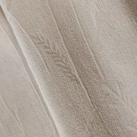 the details of chenille curtains