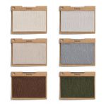 Echo Wave Chenille Swatch - Textured Samples | Lazzzy Deco