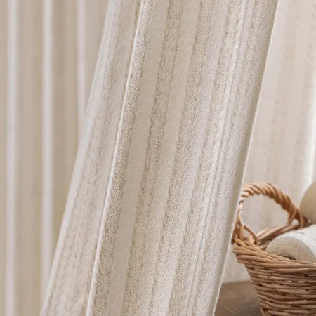 Waverly Textured Linen Curtains | Custom Linen Drapes | Lazzzy Deco