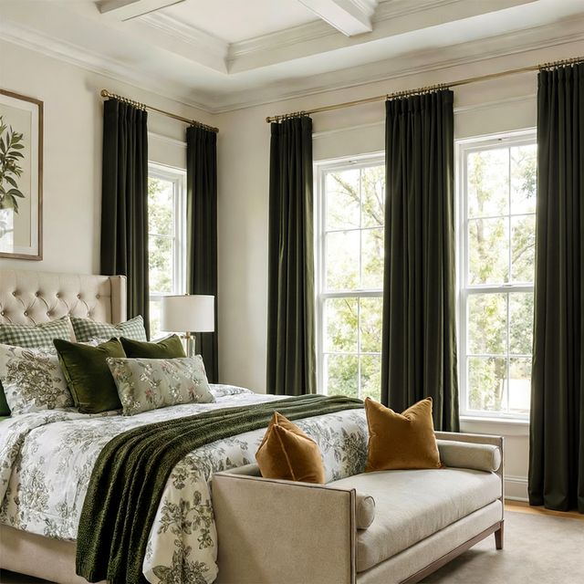 Moonlit Dual-Sided Chenille Blackout Curtain