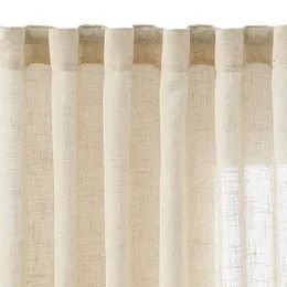 Back Tab Curtains: Clean and Tailored