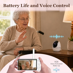 ABM520 5-inch elderly care video monitor with SOS remote