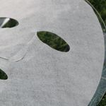Pine Needle Plush facial mask material close-up