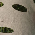 Premium Wheat Protein facial mask material close-up