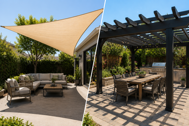Shade Sail vs Pergola