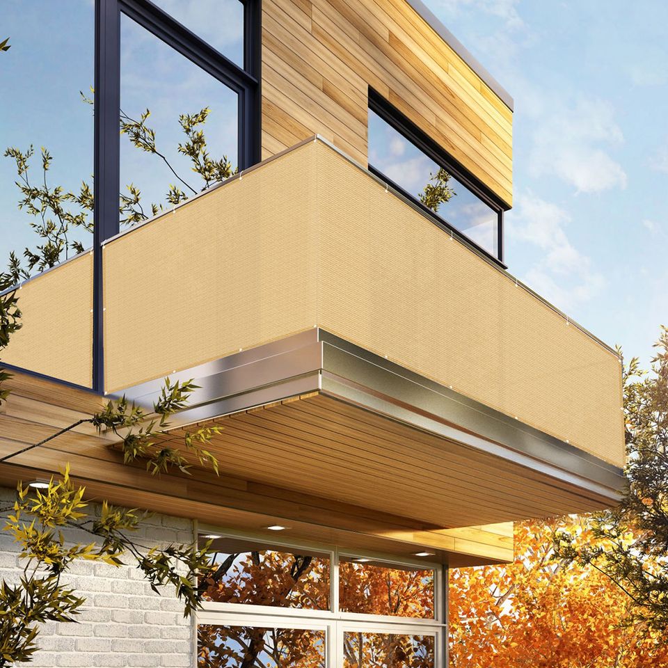 HDPE Breathable Balcony Privacy Screen