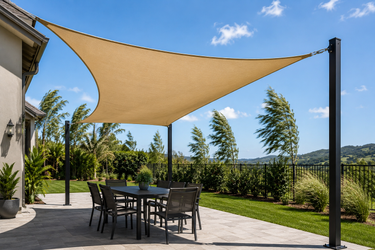 Shade Sail for Windy Areas: How to Choose the Right Fabric and Installation