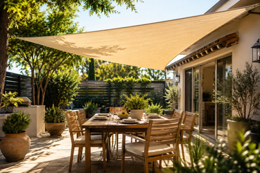 How to Create Shade for an Outdoor Dining Area: Design Ideas
