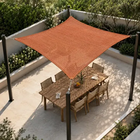 Breathable HDPE Rectangle Shade Sail