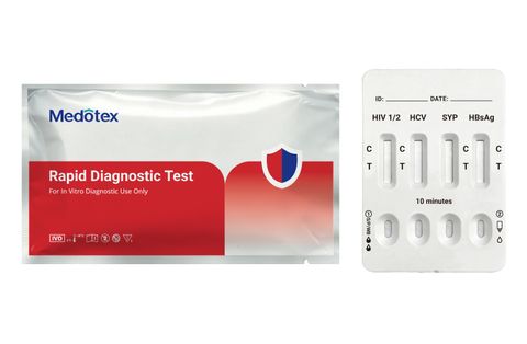 HIV/HCV/Syphilis/HBsAg Combo Rapid Test