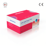 Medotex hepatitis a igm rapid test kit box for detection of acute hepatitis a virus infection in blood samples