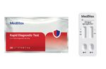 Medotex dengue combo rapid test cassette with igg igm and ns1 detection for in vitro diagnostic use