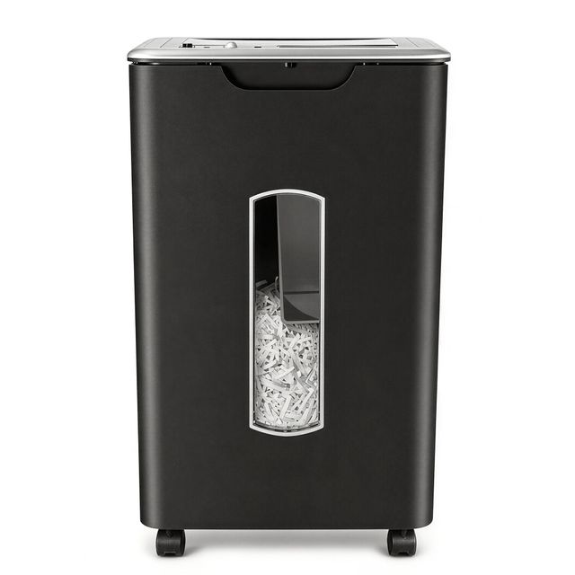 Wingwise Auto Feed Low-Runtime Office Black Shredder S801BK