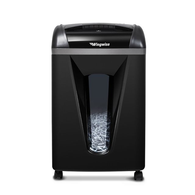 Wingwise Heavy Duty High-Security High-Feed Office Shredder S3515
