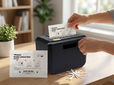 paper shredder lubricant sheets