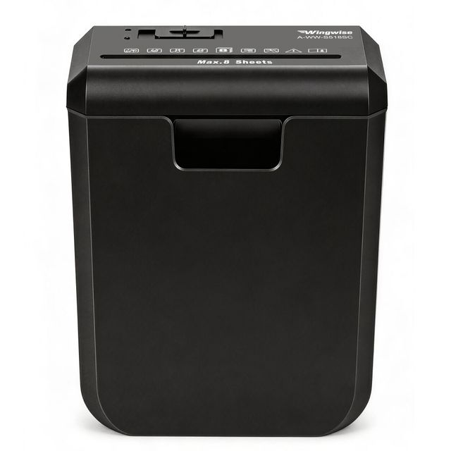 Wingwsie Desktop Portable Small-Capacity Shredder S518SC