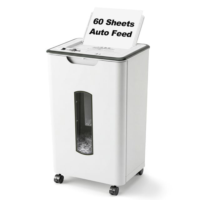 Wingwise Auto Feed Long-Runtime Office White Shredder S801WH