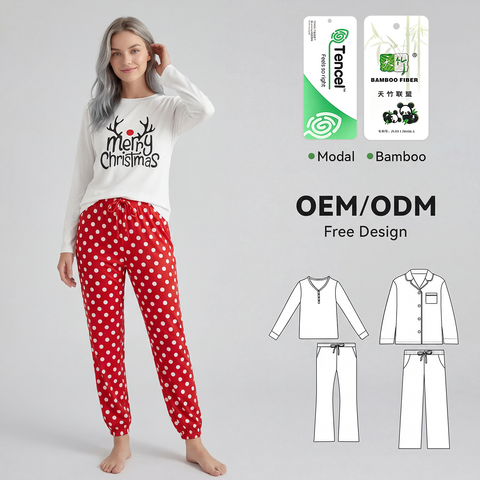 Women’s Christmas Crew Neck Set