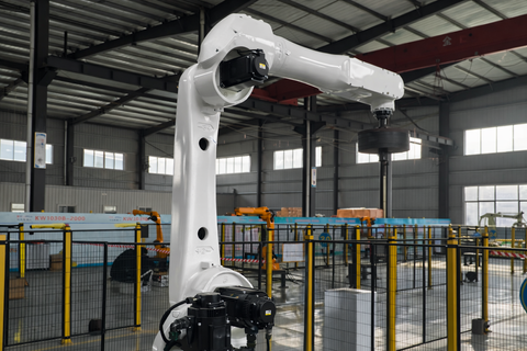 KW1220B-3200 고하중 6축 팔레타이징 로봇 팔, 최대 적재 용량 220kg, 작업 반경 3200mm