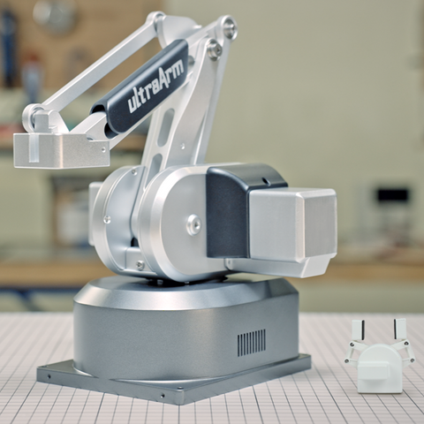 Compact Robot Arm for Education & Automation | Draw, Engrave, Sort — ultraArm P1 & P340