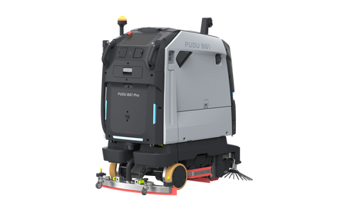 PUDU BG1 Series Autonomous Industrial Floor Cleaning Robot for Warehouses & Retail