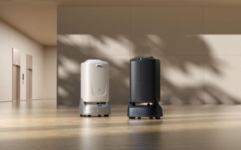 PUDU FlashBot Max Smart Service Delivery Robot for Hotels Offices and Commercial Properties