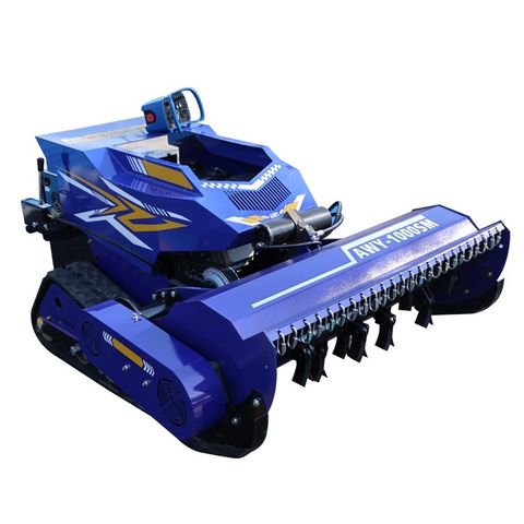 AWY-SM Series Remote Control Flail Mower — Hydraulic Lift for Brush, Land Clearing and Solar Farms