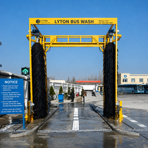 GB-360 Drive-Through Bus Wash System