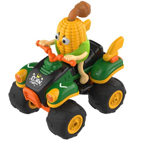 FlytecRC Y05 & Y06 – Aufrecht laufende, ferngesteuerte Obst-ATVs mit LED-Beleuchtung, 2,4 GHz und 40 Minuten Laufzeit