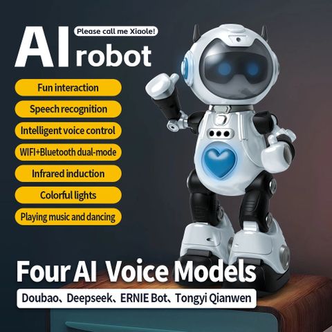 F11 KI-Dialogroboter DeepSeek Doubao – Lichtshow, Mehrspieler-Begleiter & interaktiver intelligenter Roboter