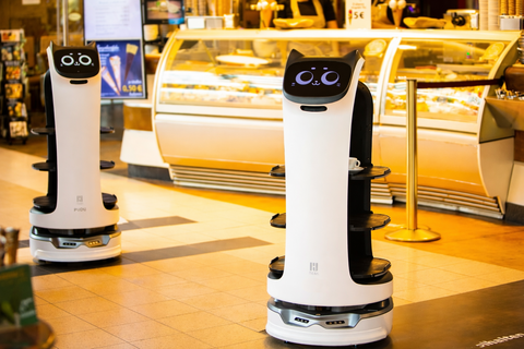 PUDU BellaBot Pro Premium Delivery & Advertising Robot