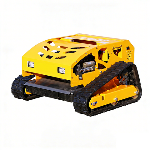 AWY-550H Remote Control Crawler Lawn Mower — Brushless Drive for Parks, Green Belts and Farmland