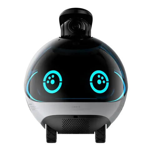 Enabot EBO X — 4K AI Family Robot with V-SLAM Mapping & GPT-4o Mini Voice Assistant